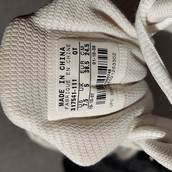 Nike Shox BRS 1000 white & silver ladies size 7.5 - Picture 8 of 8